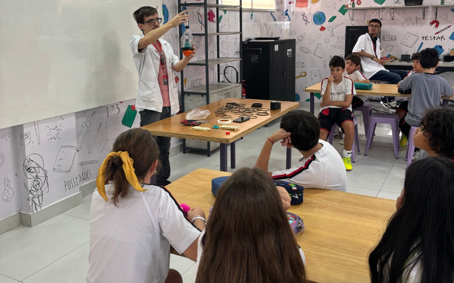 Experiência Pulmão - 5º ano