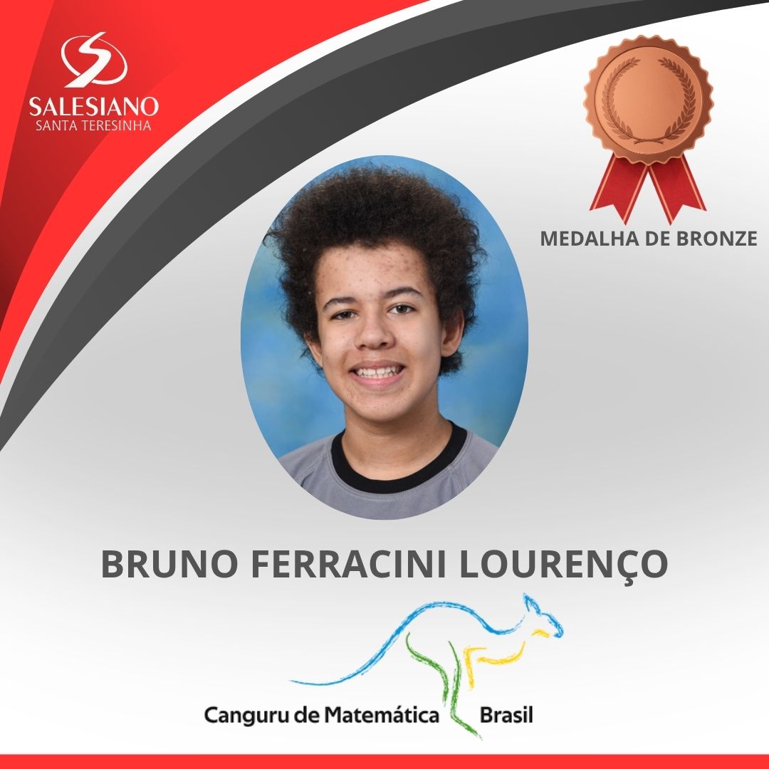 Medalhistas_Canguru 1EM°ANO BRUNO FERRACINI LOURENÇO