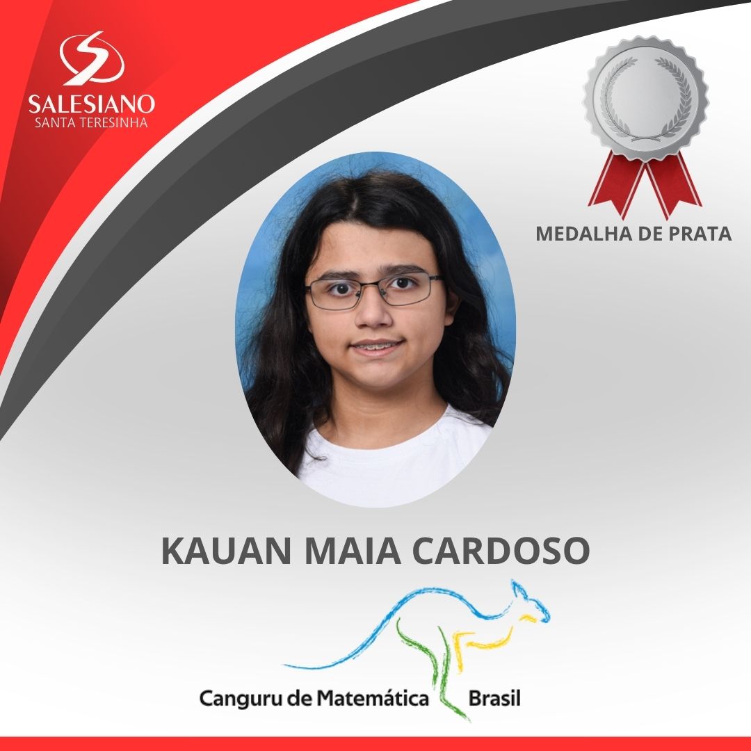 Medalhistas_Canguru 1EM°ANO KAUAN MAIA CARDOSO