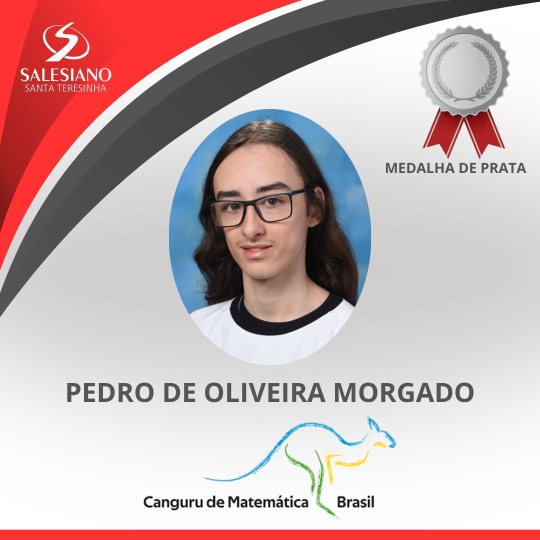 Medalhistas_Canguru 1EM°ANO PEDRO DE OLIVEIRA MORGADO
