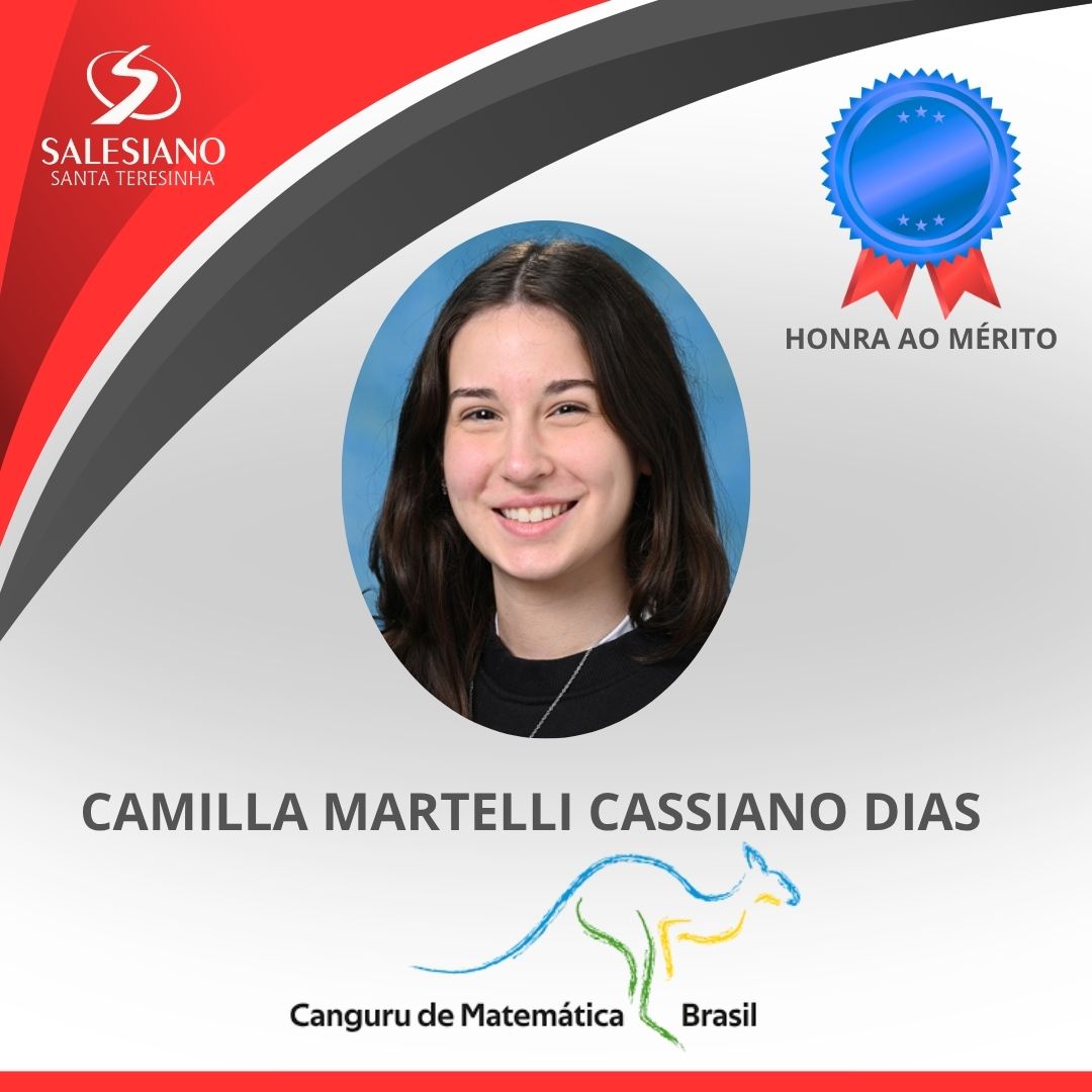 Medalhistas_Canguru 2EM°ANO CAMILLA MARTELLI CASSIANO DIAS