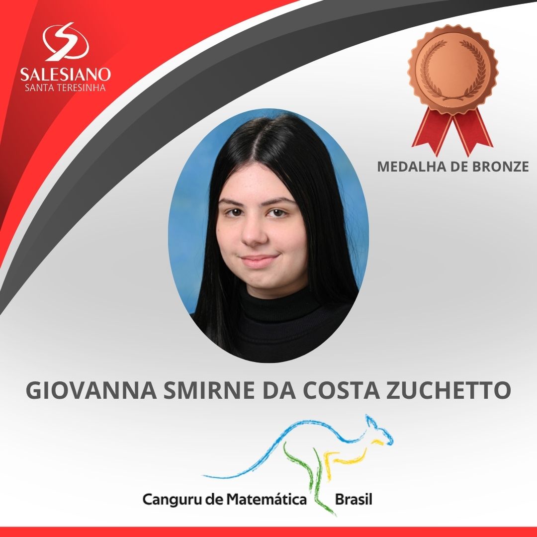 Medalhistas_Canguru 2EM°ANO GIOVANNA SMIRNE DA COSTA ZUCHETTO
