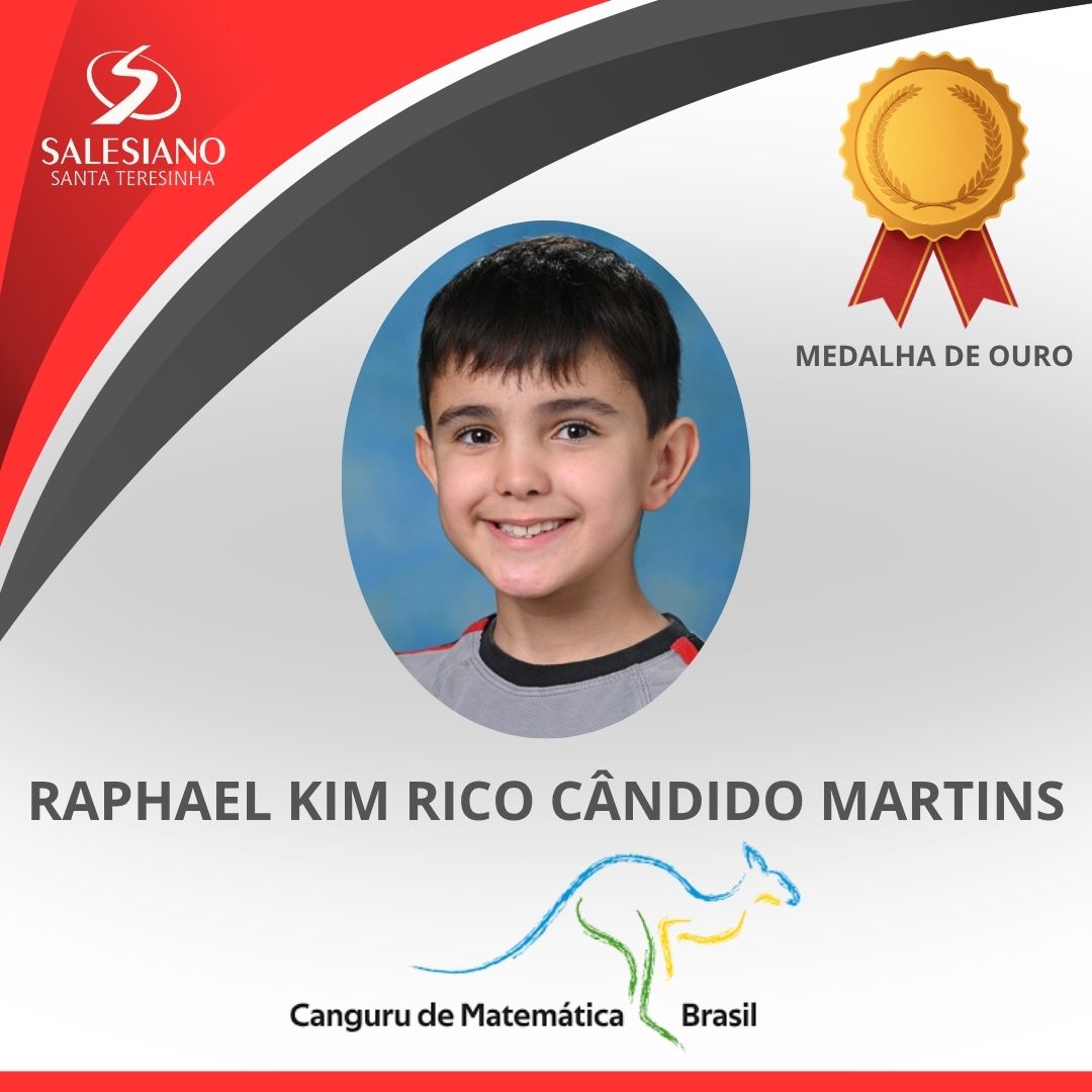 Medalhistas_Canguru 4°ANO RAPHAEL KIM RICO CÂNDIDO MARTINS