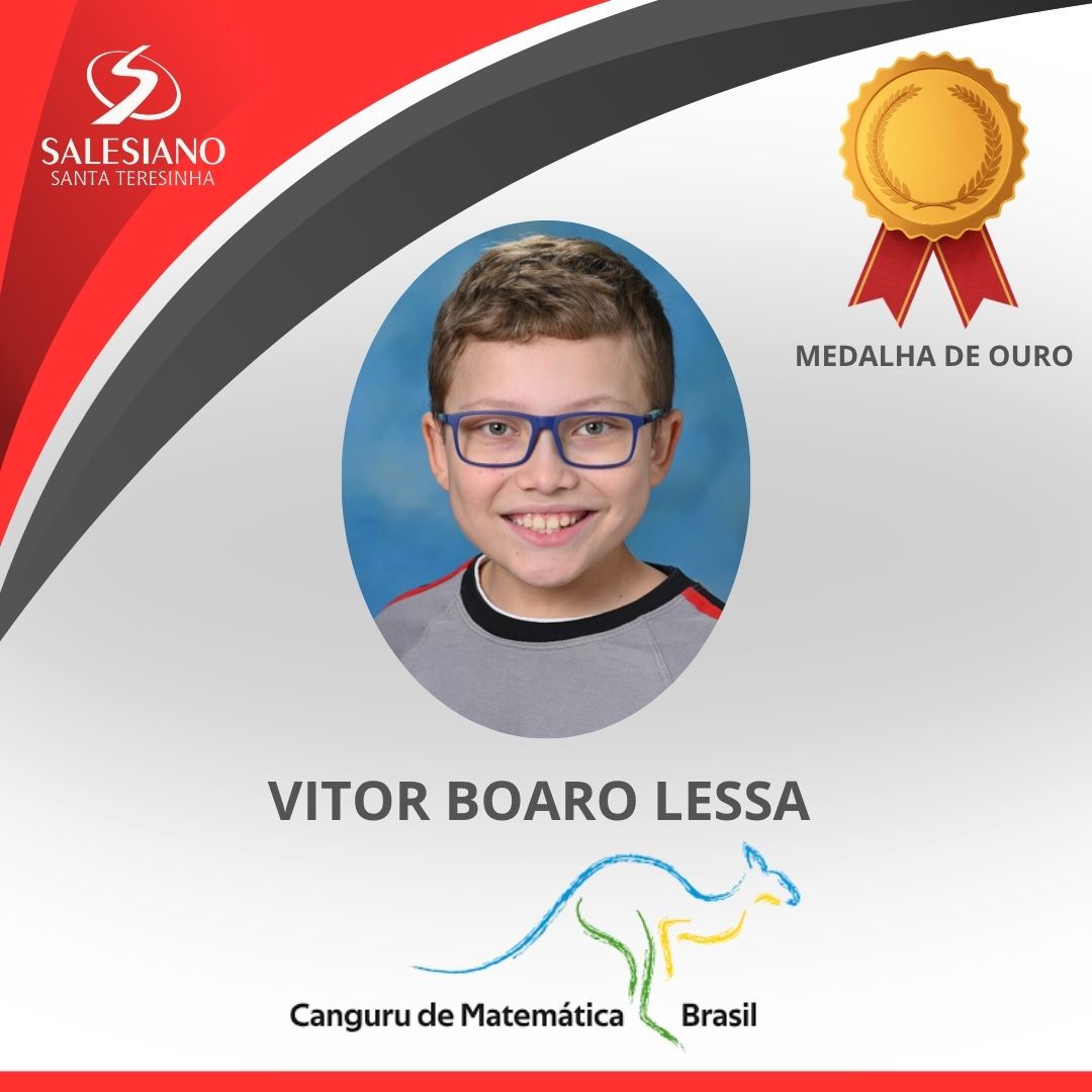 Medalhistas_Canguru 6°ANO VITOR BOARO LESSA