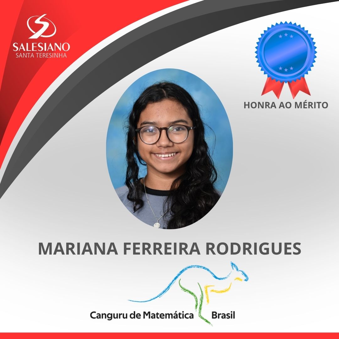 Medalhistas_Canguru 7°ANO MARIANA FERREIRA RODRIGUES