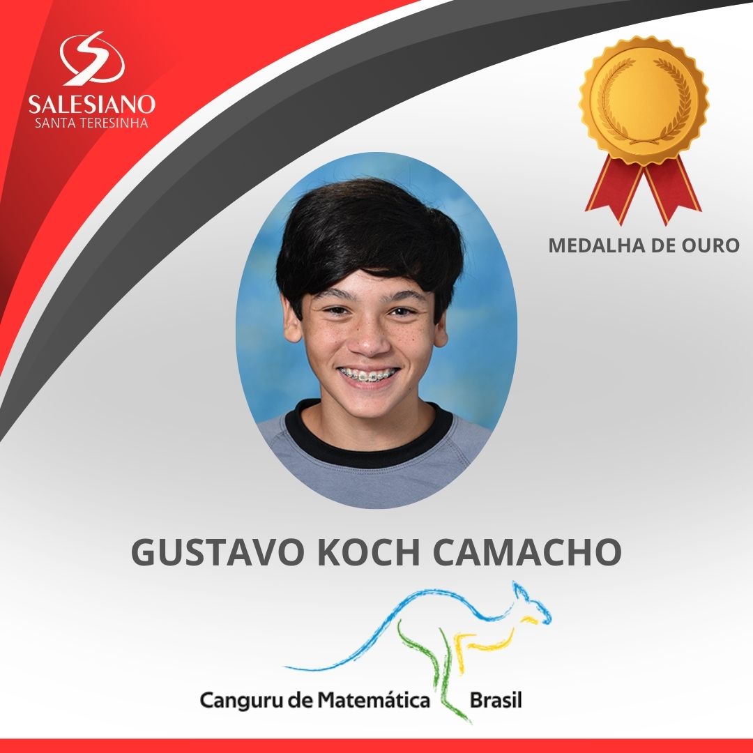 Medalhistas_Canguru 8°ANO GUSTAVO KOCH CAMACHO