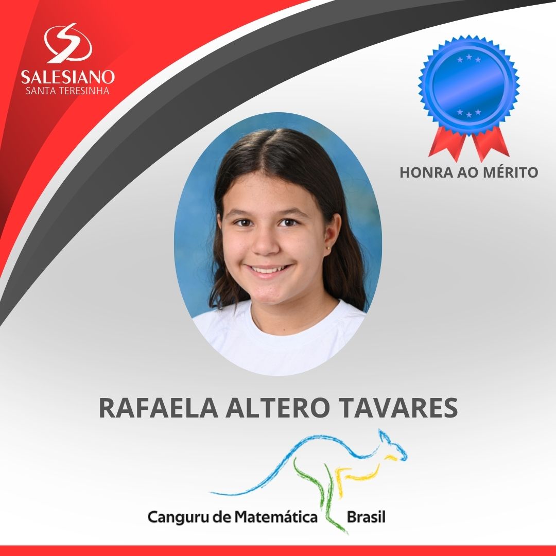Medalhistas_Canguru 8°ANO RAFAELA ALTERO TAVARES