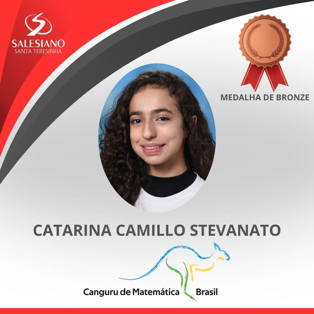 Medalhistas_Canguru 9°ANO CATARINA CAMILLO STEVANATO