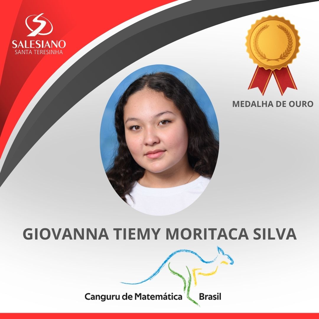 Medalhistas_Canguru 9°ANO GIOVANNA TIEMY MORITACA SILVA
