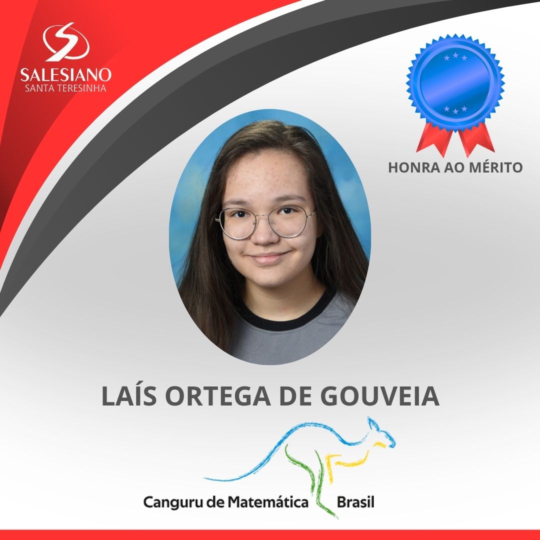 Medalhistas_Canguru 9°ANO LAÍS ORTEGA DE GOUVEIA