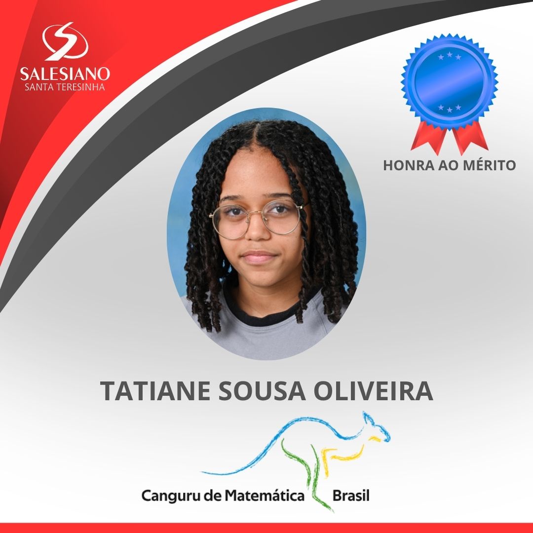 Medalhistas_Canguru 9°ANO TATIANE SOUSA OLIVEIRA