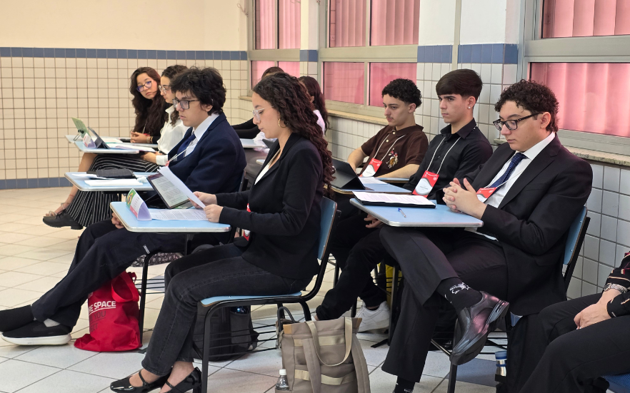 Salê promove simulação diplomática da ONU